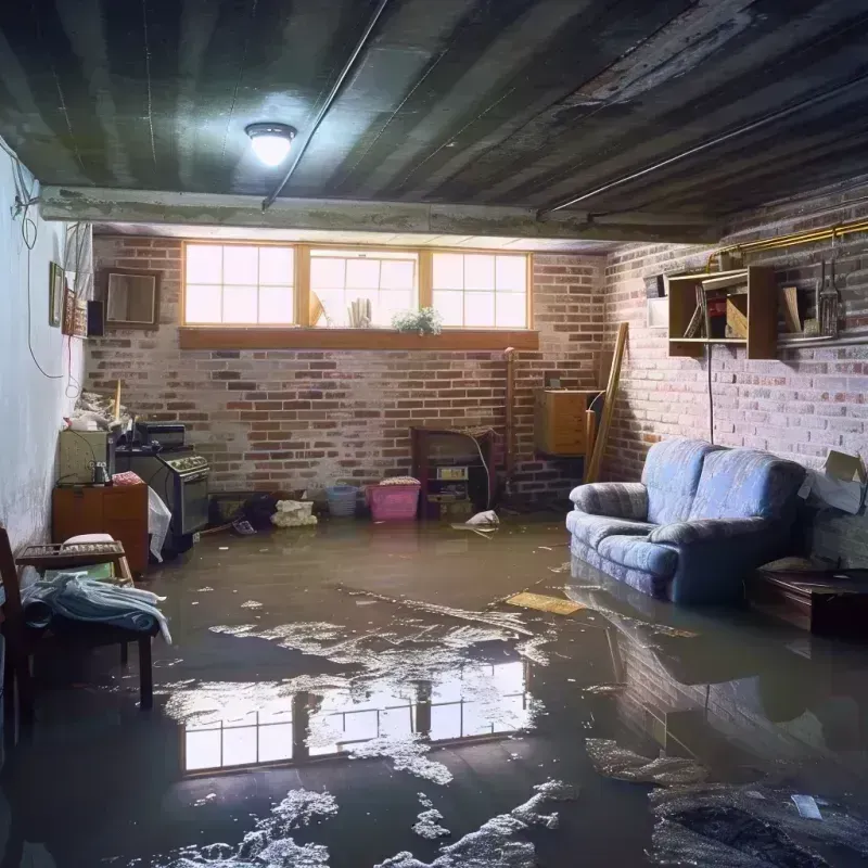 Flooded Basement Cleanup in Lamartine, WI